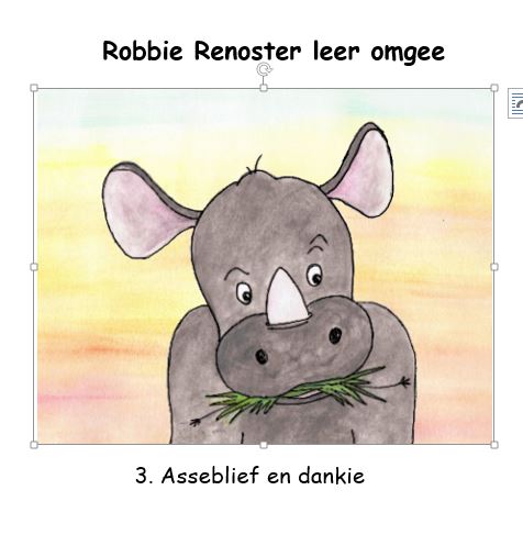 Robbie Renoster leer omgee: 3. Asseblief en dankie (audio)