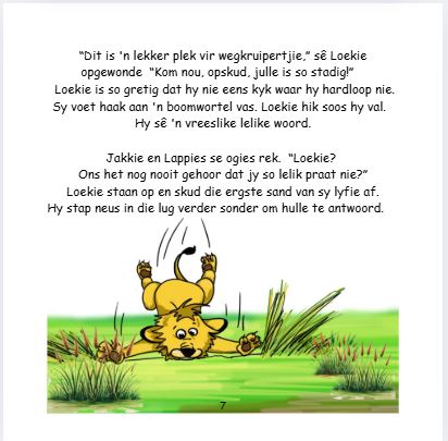 Loekie Leeu leer Respek: Moenie lelike taal gebruik nie (e-boek met audio) - Image 2